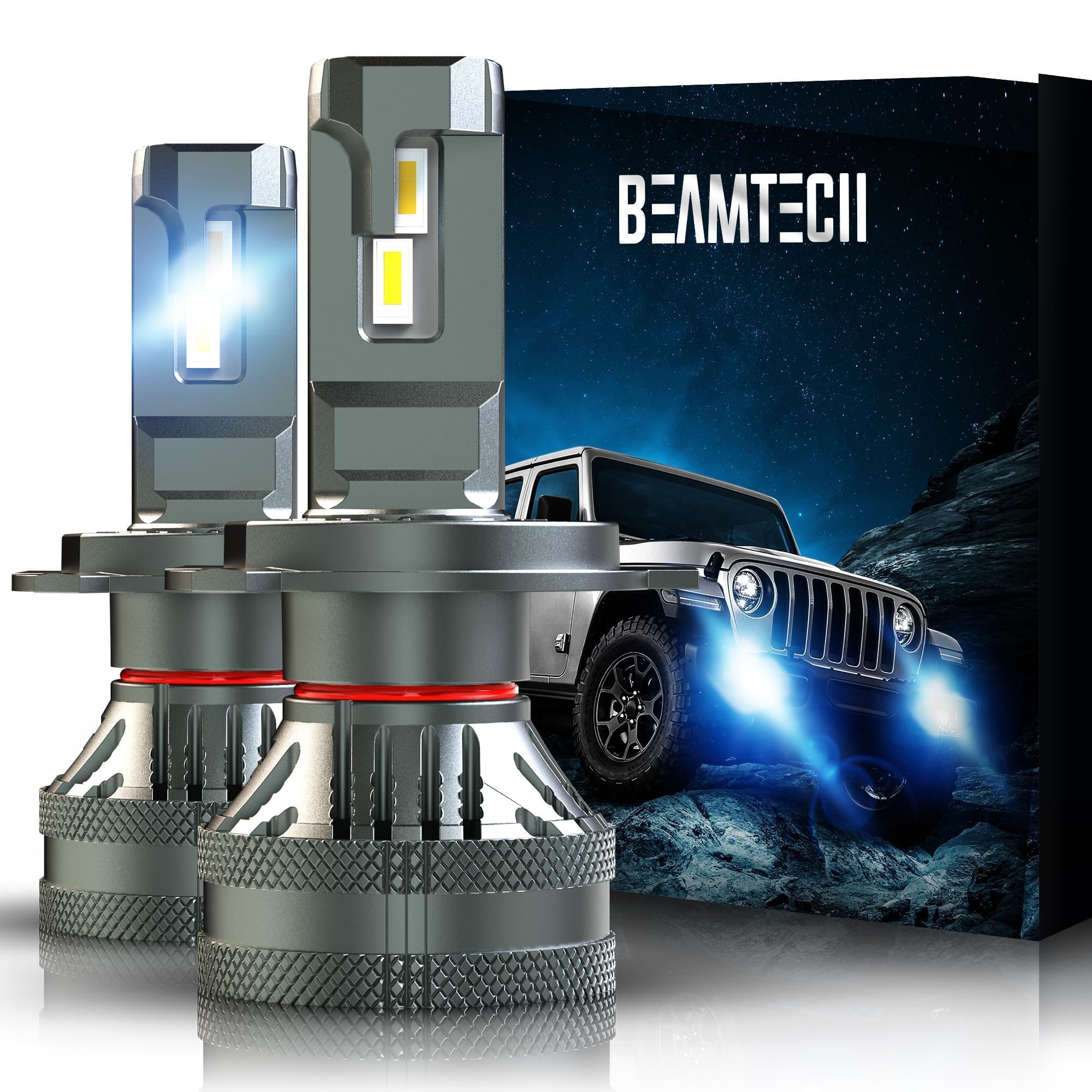 Algopix Similar Product 3 - BEAMTECH 2pcs ATV UTV OFF ROAD fog