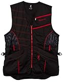 Algopix Similar Product 6 - Browning Ace Shooting Vest BlackRed