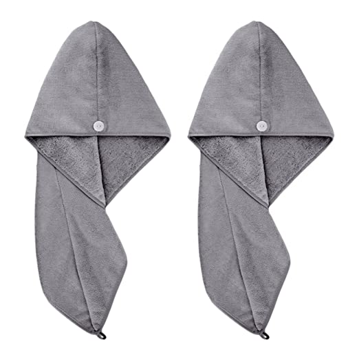 Algopix Similar Product 3 - POLYTE Microfiber Hair Turban Wrap