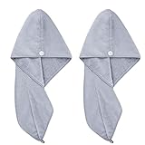 Algopix Similar Product 4 - Polyte Microfiber Hair Turban Wrap