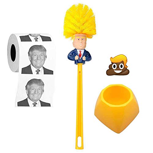 Algopix Similar Product 8 - Donald Trump Toilet Brush  Toilet
