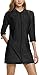 Algopix Similar Product 3 - TSLA Womens Hoodie Zip Front Rash