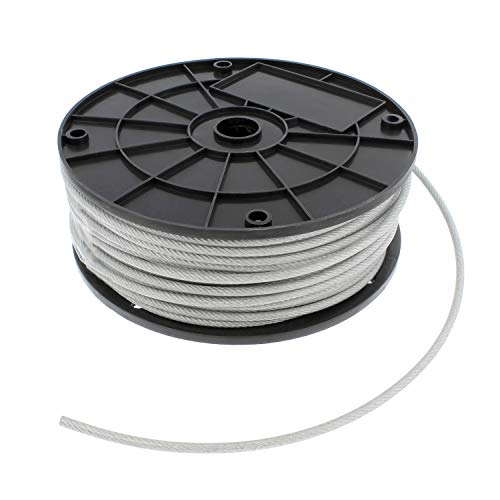 Algopix Similar Product 6 - Rural365  Vinyl Coated Wire Rope Cable