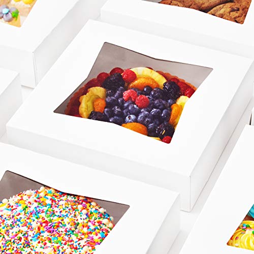 Algopix Similar Product 4 - Gourmet 10in White Bakery Boxes 100 Pk