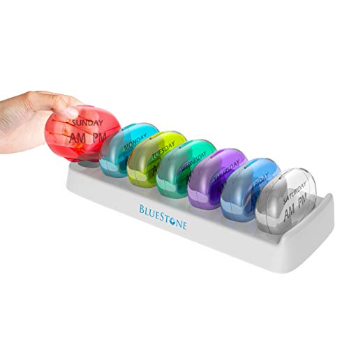 Algopix Similar Product 1 - Bluestone Weekly Pill Organizer 7 Day