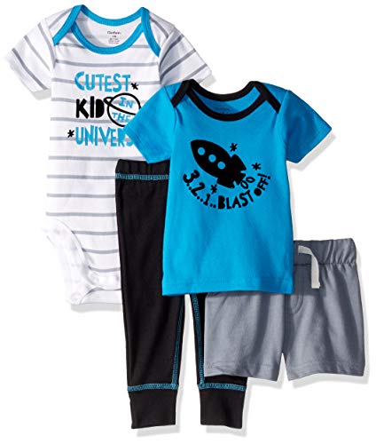 Algopix Similar Product 7 - Gerber Baby Boys 4Piece Shirt