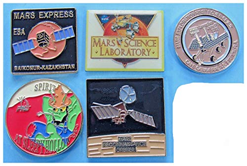 Algopix Similar Product 17 - NASA Pin Bundle of 5 Mars Spirit Rover