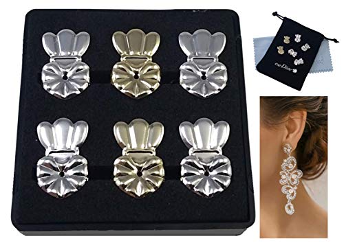 Algopix Similar Product 7 - earDlite Crown Earring Lifters  3