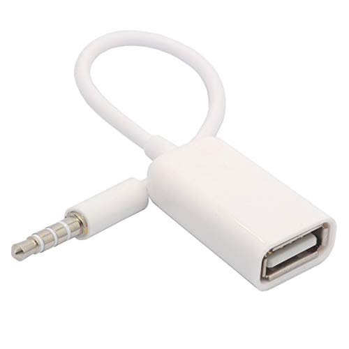 Algopix Similar Product 2 - 35mm Male AUX Audio to USB 20 Female