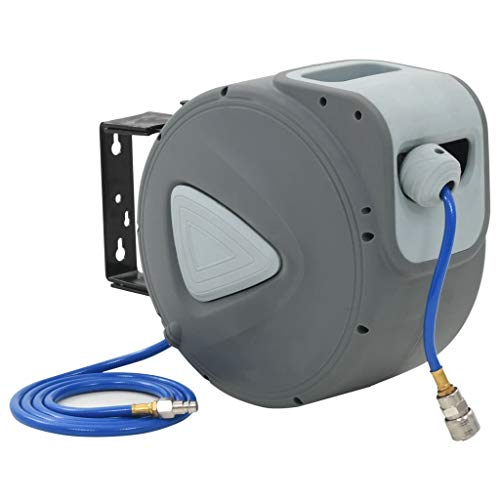 Algopix Similar Product 20 - FAMIROSA Automatic Air Hose Reel