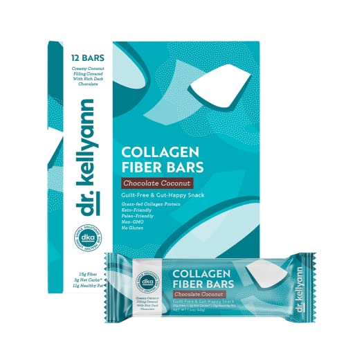 Algopix Similar Product 15 - Dr Kellyann Keto Collagen Fiber Bar