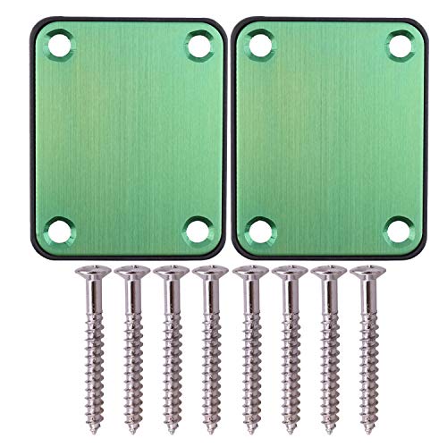 Algopix Similar Product 11 - Guitar Neck Strength Plate 2PCS Green