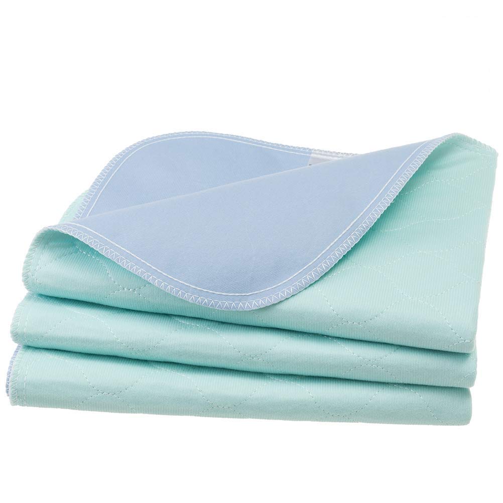 Algopix Similar Product 19 - 3 Pack Washable Underpads for Bed