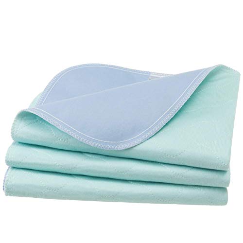 Algopix Similar Product 6 - 3 Pack Washable Underpads for Bed