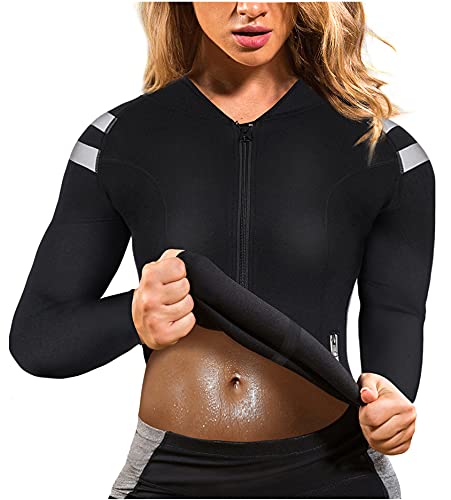 Algopix Similar Product 6 - LODAY Womens Neoprene Sauna Body Shaper
