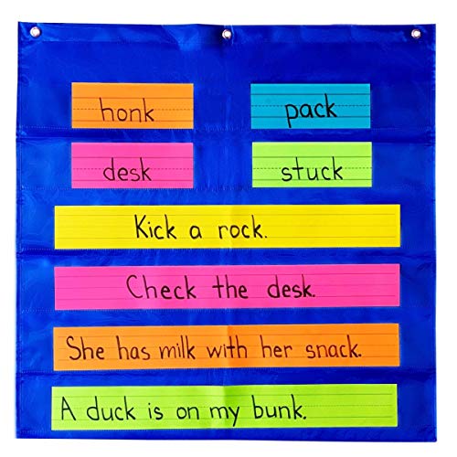Algopix Similar Product 16 - PDX Reading Specialist Pocket Chart 