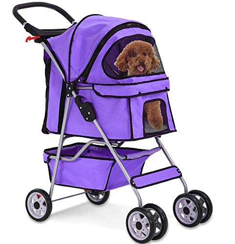 Algopix Similar Product 9 - Cat Dog Stroller for Small  Medium