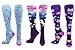 Algopix Similar Product 10 - Neon Unicorn Animal Lovers Socks Gift