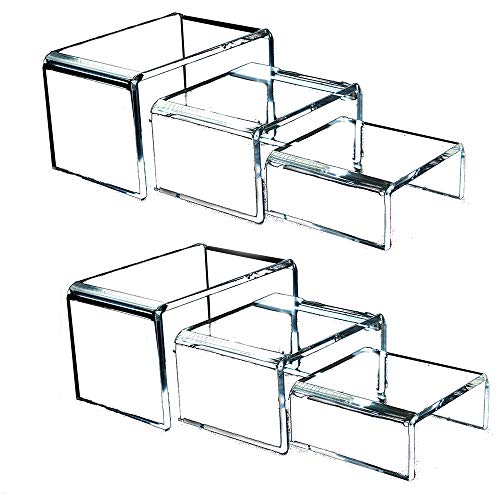Algopix Similar Product 16 - Clear Acrylic Risers for Display  2