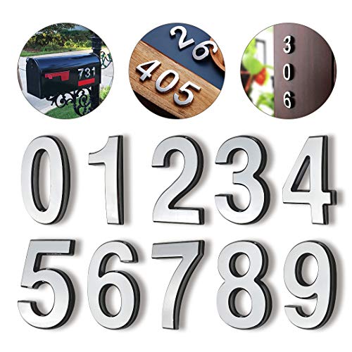 Algopix Similar Product 3 - HopeWan Self Adhesive Mailbox Numbers