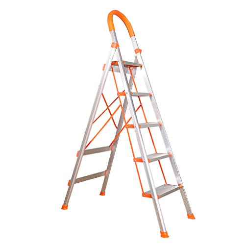 Algopix Similar Product 8 - Baoyouni 5 Step Ladder Folding Step