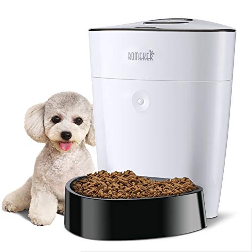 Algopix Similar Product 11 - ROMEKER Automatic Cat Feeder 4L Smart