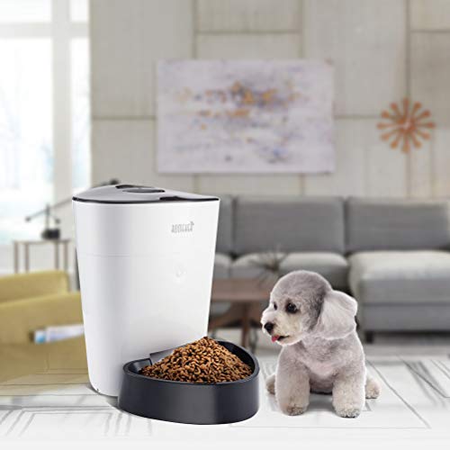 Algopix Similar Product 10 - ROMEKER Automatic Cat Feeder 4L Smart