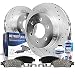 Algopix Similar Product 6 - Detroit Axle  Rear Brake Kit for Chevy
