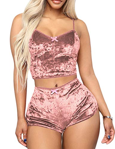 Algopix Similar Product 4 - Imagine Womens Velvet 2 Piece Outfit