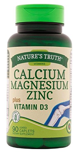 Algopix Similar Product 18 - Natures Truth Calcium Magnesium Zinc