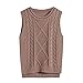 Algopix Similar Product 2 - DAZISEN Kids Knitwear Vest Charm