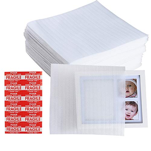 Algopix Similar Product 18 - 60 Pack 12x 12 Foam Wrap Cushion