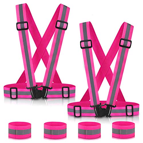 Algopix Similar Product 18 - SAWNZC Reflective Vest Running Gear