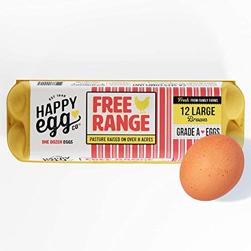 Algopix Similar Product 3 - Happy Egg Large Brown Grade A Eggs