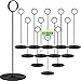 Algopix Similar Product 9 - 12 Pieces Metal Table Number Holders 8