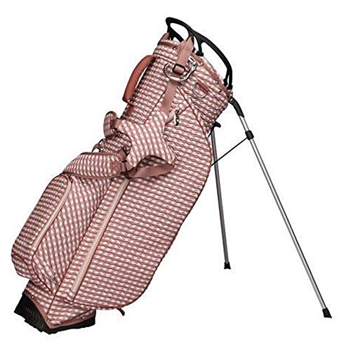 Algopix Similar Product 7 - OUUL Checkwave Stand Bag Pink