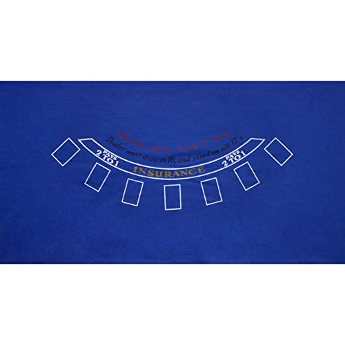 Algopix Similar Product 1 - 36x72 Casino Tabletop Felt Layout Mat