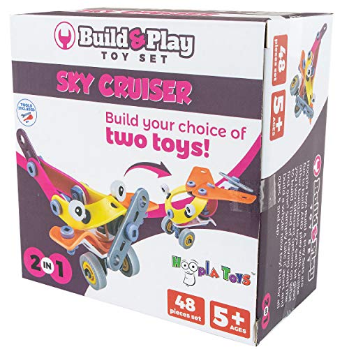 Algopix Similar Product 10 - Hoopla Toys Build  Play Sky Cruiser