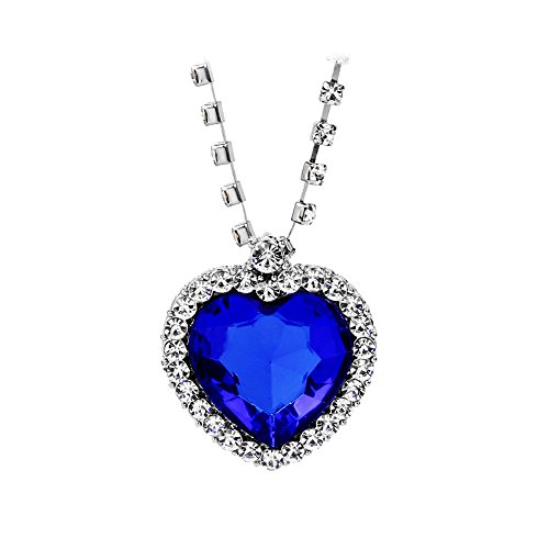 Algopix Similar Product 5 - Voberry Love Heart Pendant Necklace