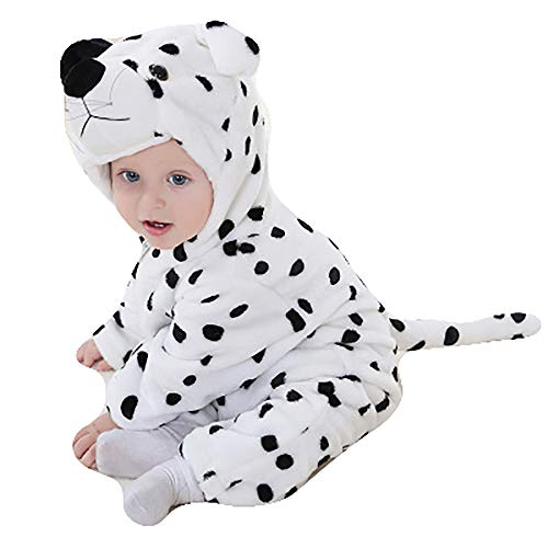 Algopix Similar Product 1 - UnisexBaby Flannel Romper Animal