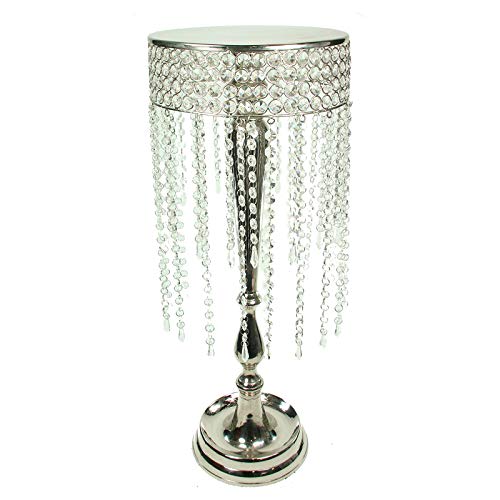 Algopix Similar Product 3 - Benzara Aluminum Stand with Crystal