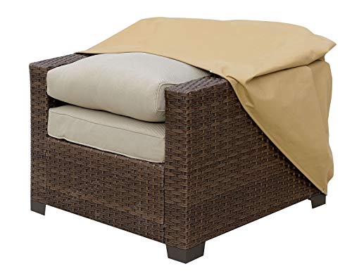 Algopix Similar Product 18 - Benjara Benzara Fabric Dust Cover for