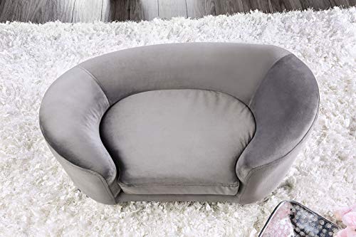 Algopix Similar Product 14 - Benzara BM183764 Fabric Upholstered Pet