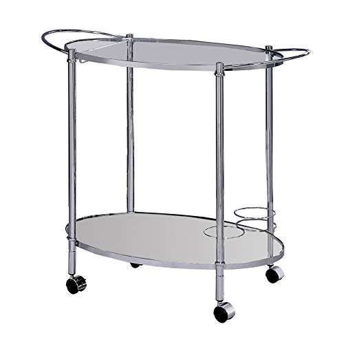 Algopix Similar Product 17 - Benjara Benzara Metal and Glass Serving
