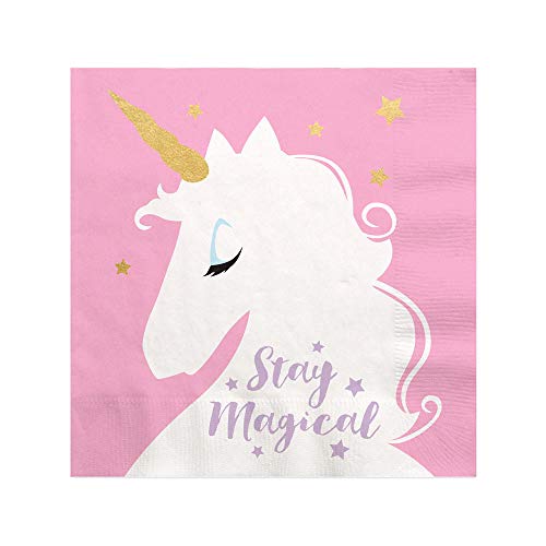 Algopix Similar Product 5 - Big Dot of Happiness Unicorn with Gold