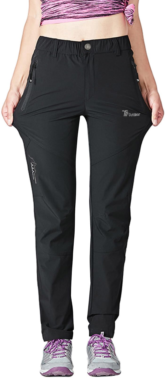 Algopix Similar Product 7 - Rdruko Womens Hiking Pants Lightweight