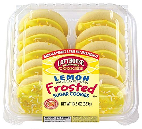 Algopix Similar Product 13 - Lofthouse Lemon Frosted Sugar Cookies
