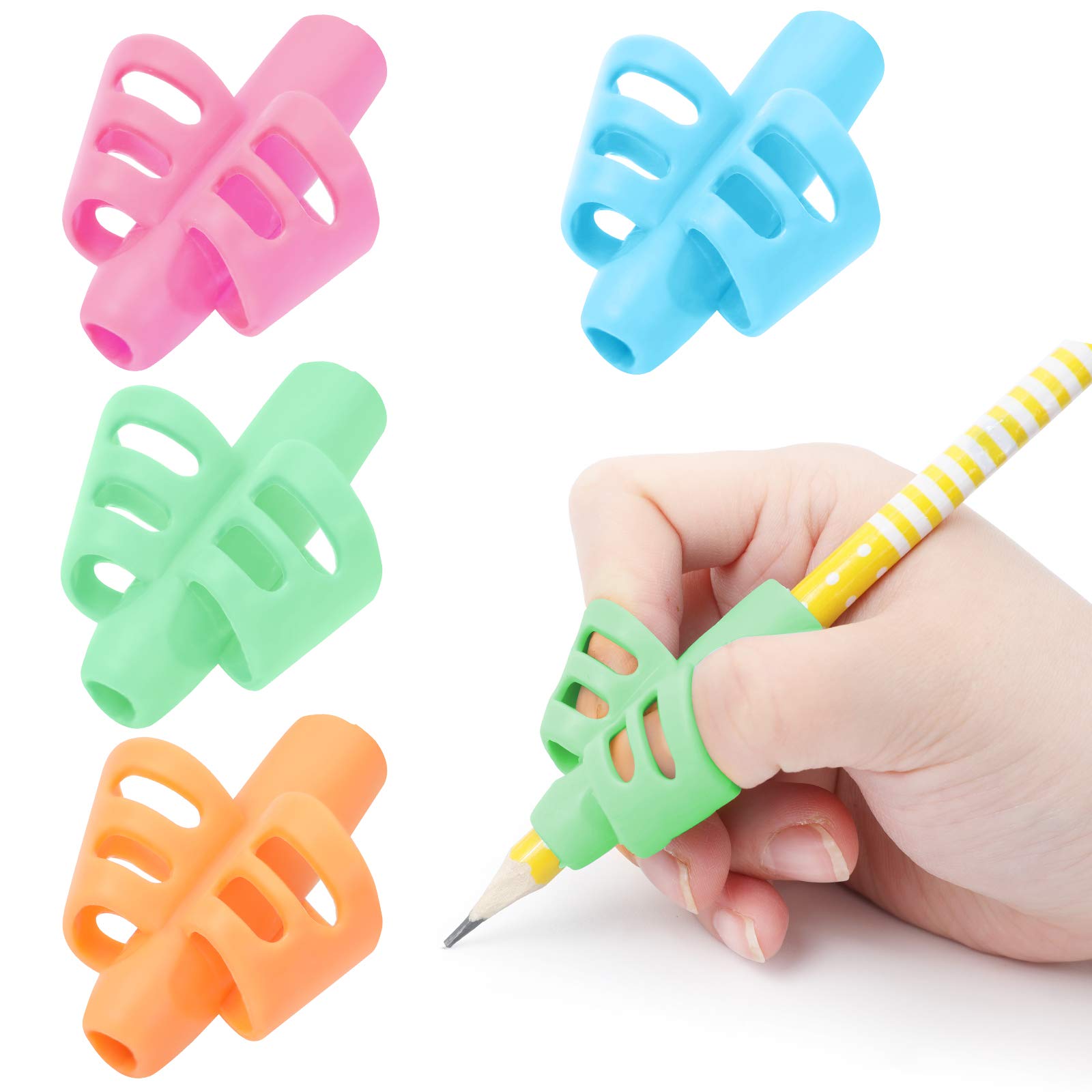 Algopix Similar Product 4 - BUSHIBU Pencil Grips for Kids
