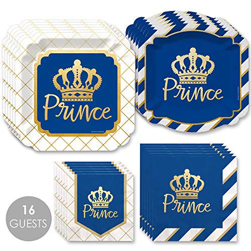 Algopix Similar Product 14 - Big Dot of Happiness Royal Prince