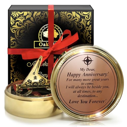 Algopix Similar Product 9 - OakiWay Anniversary Sundial Compass